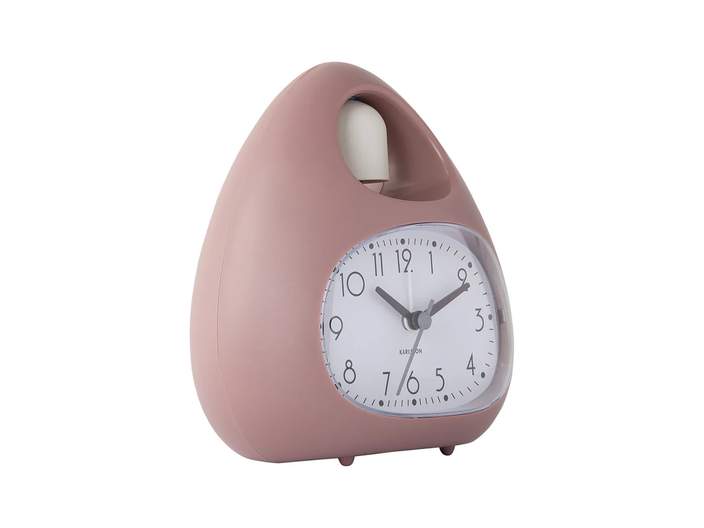 Réveil Blob Bell - Rose pâle