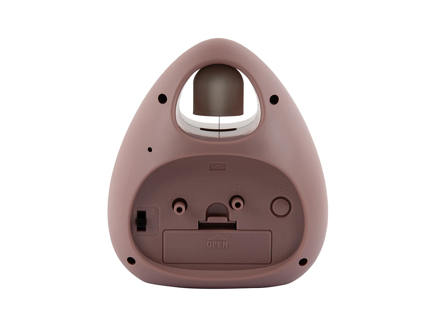 Réveil Blob Bell - Rose pâle