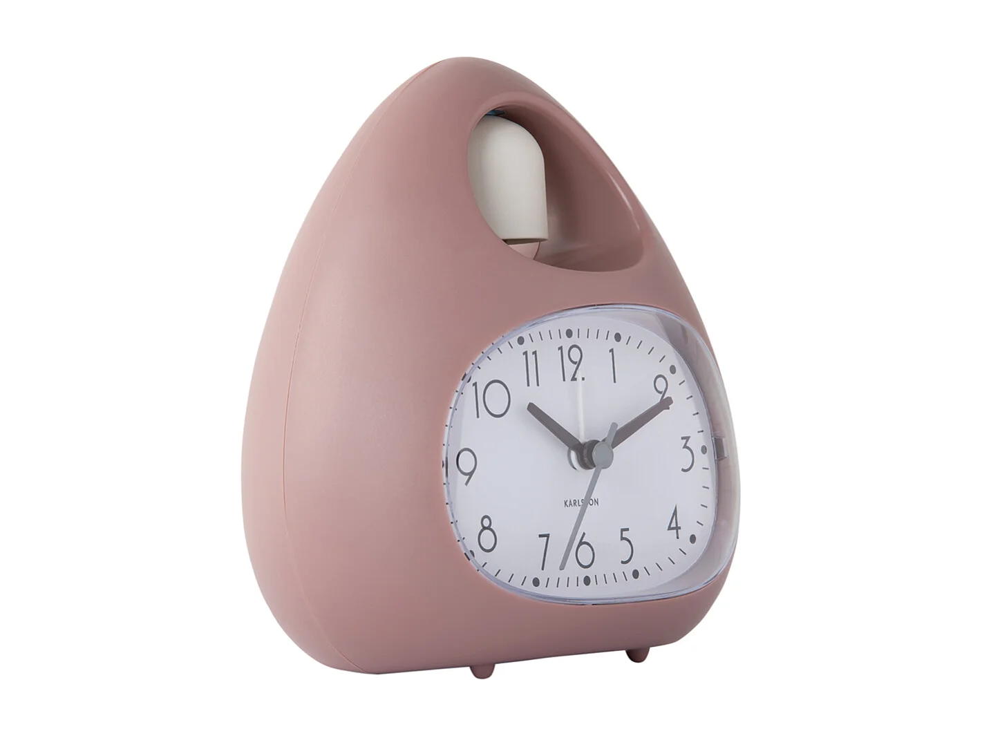 Réveil Blob Bell - Rose pâle