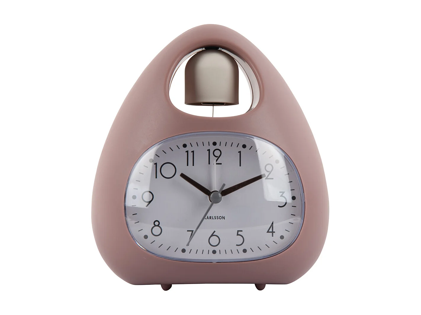 Réveil Blob Bell - Rose pâle