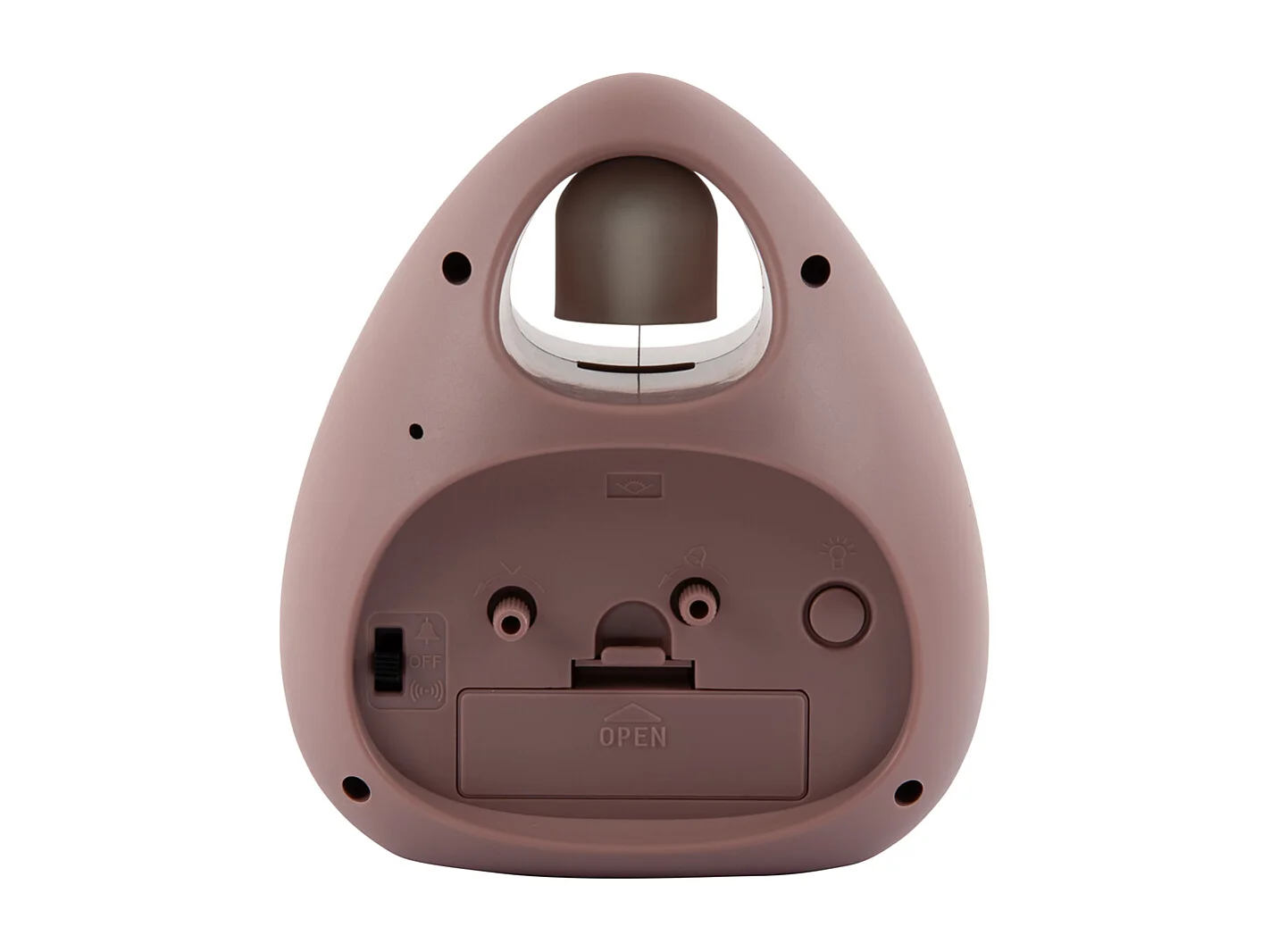 Réveil Blob Bell - Rose pâle