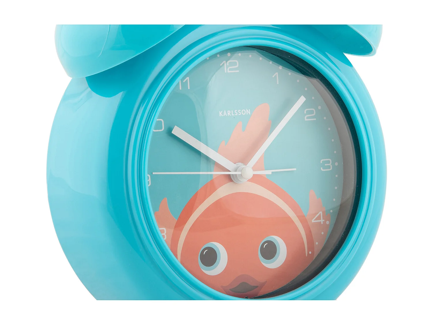 Réveil Peekaboo Goldfish - Bleu clair