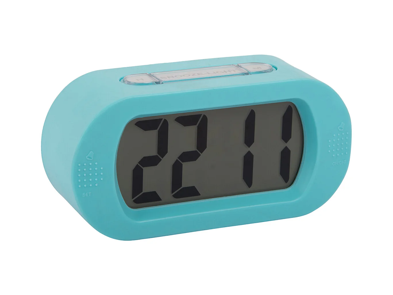 Réveil Gummy - Bleu turquoise