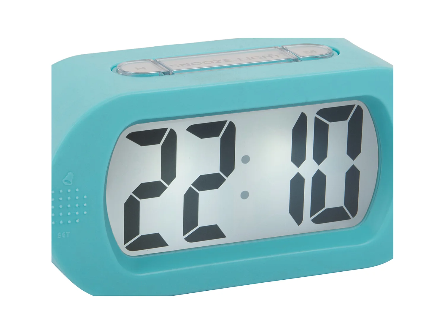 Réveil Gummy - Bleu turquoise