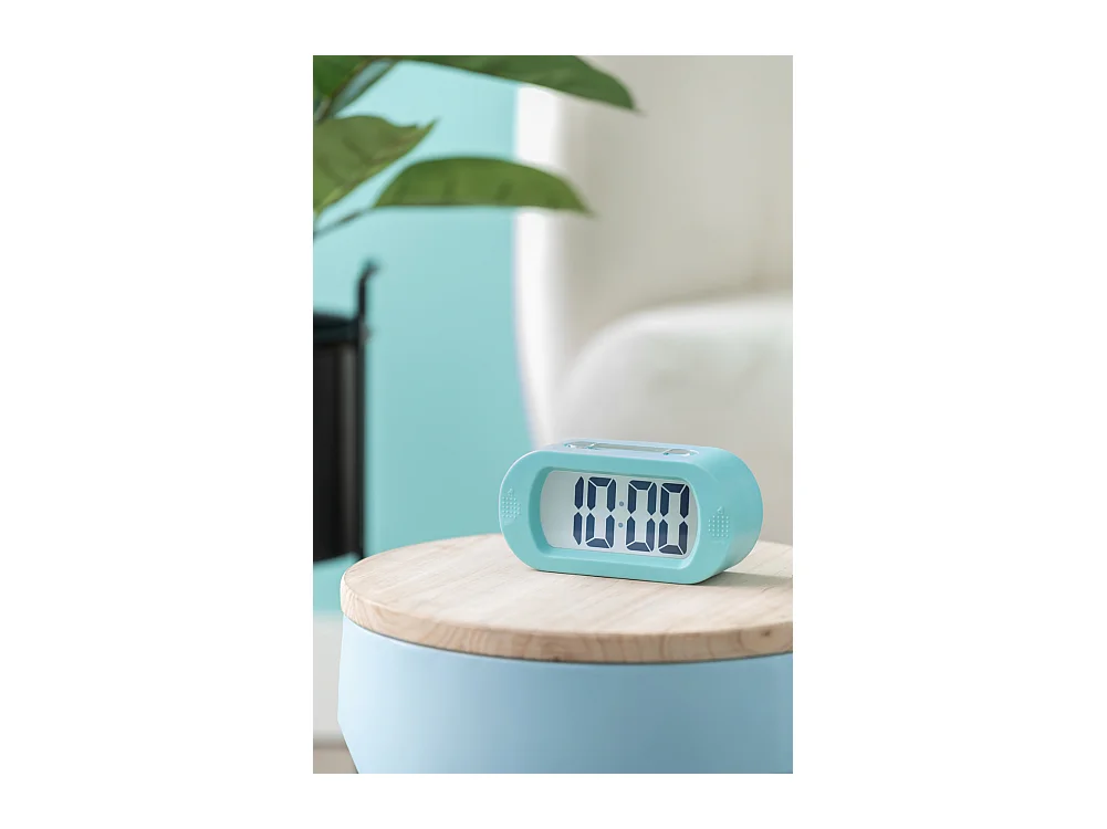 Réveil Gummy - Bleu turquoise