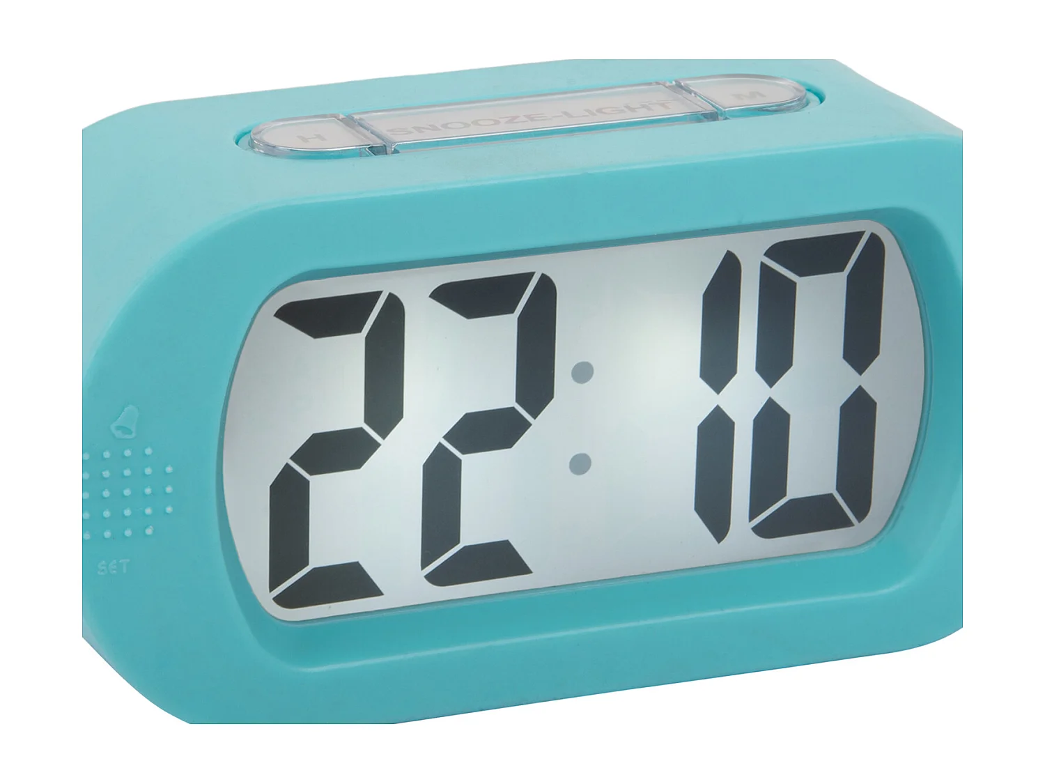 Réveil Gummy - Bleu turquoise