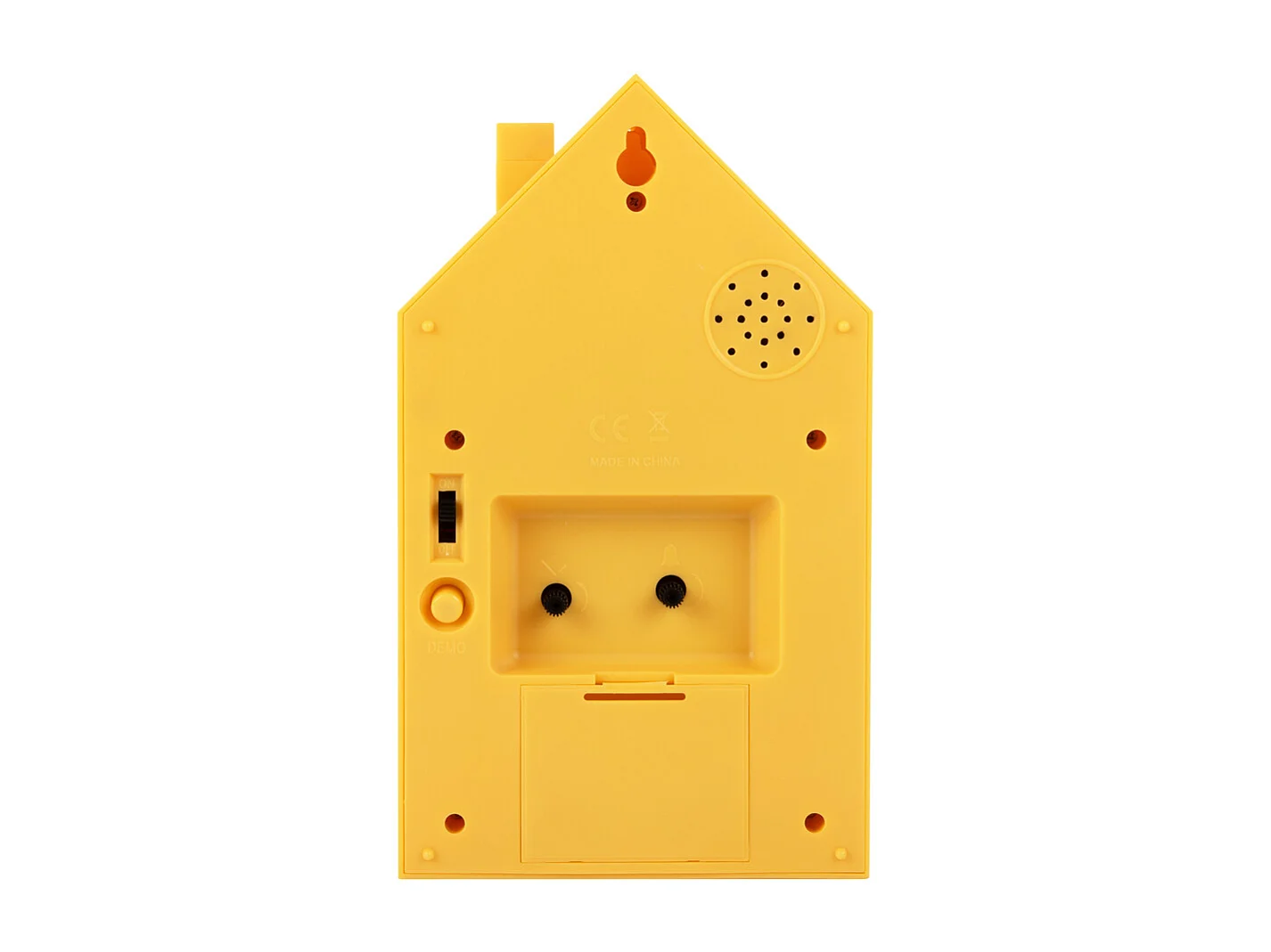 Wekker Modern Cuckoo - Heldergeel