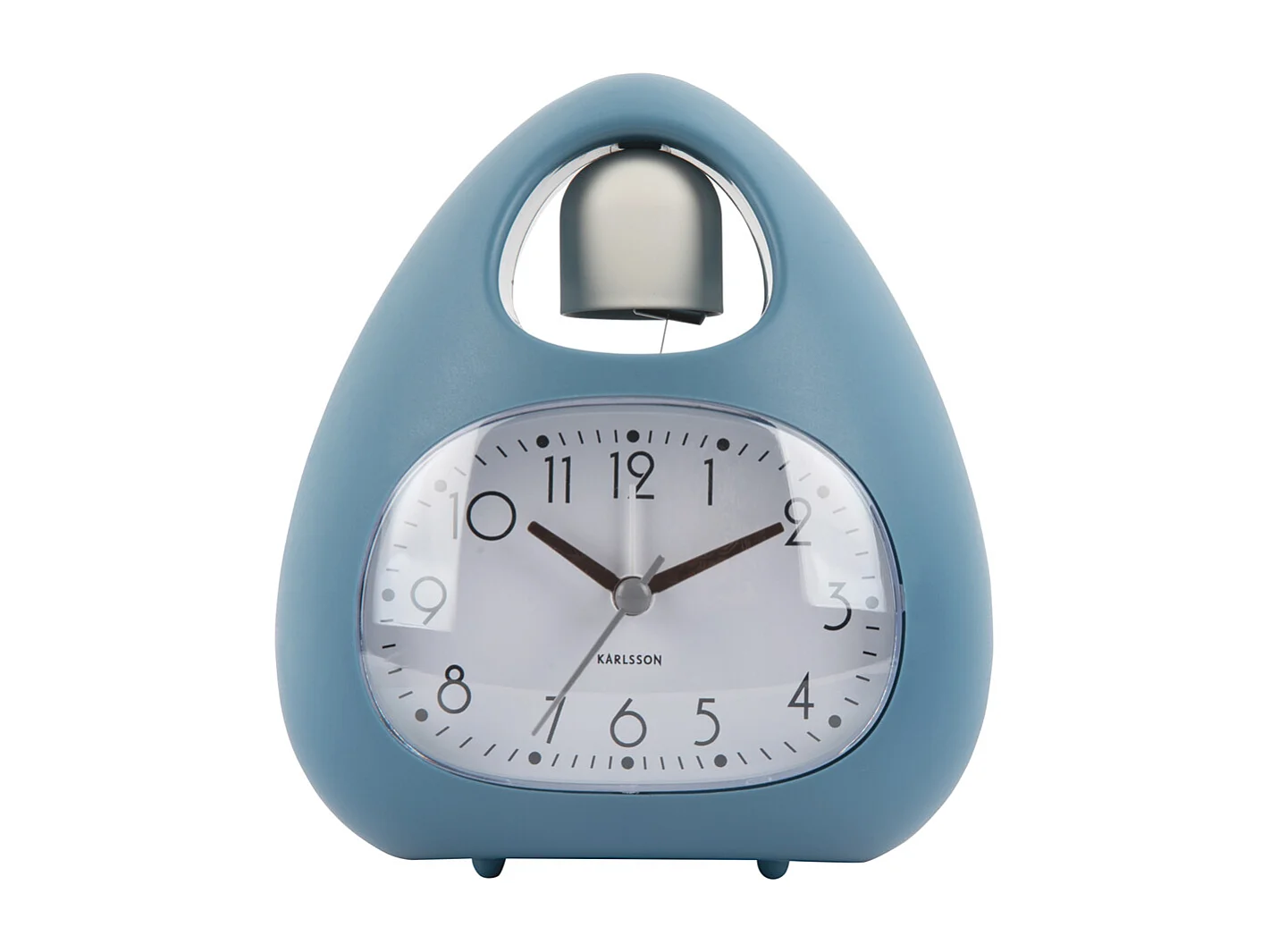 Réveil Blob Bell - Bleu denim