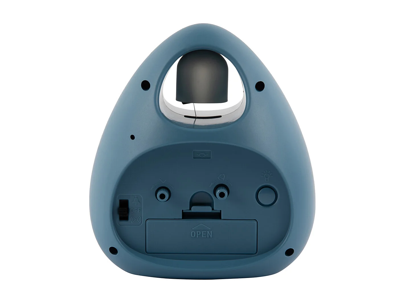 Réveil Blob Bell - Bleu denim