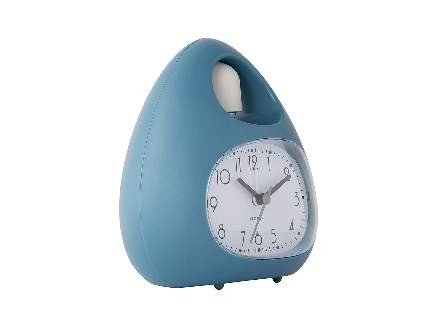 Réveil Blob Bell - Bleu denim