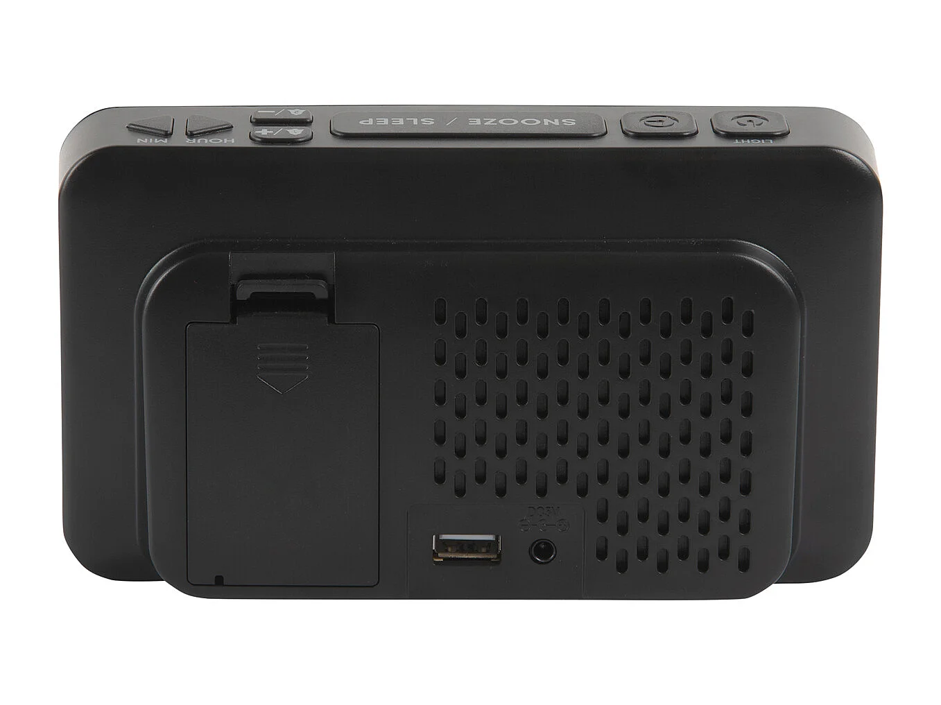 Wekker New Retro - Zwart