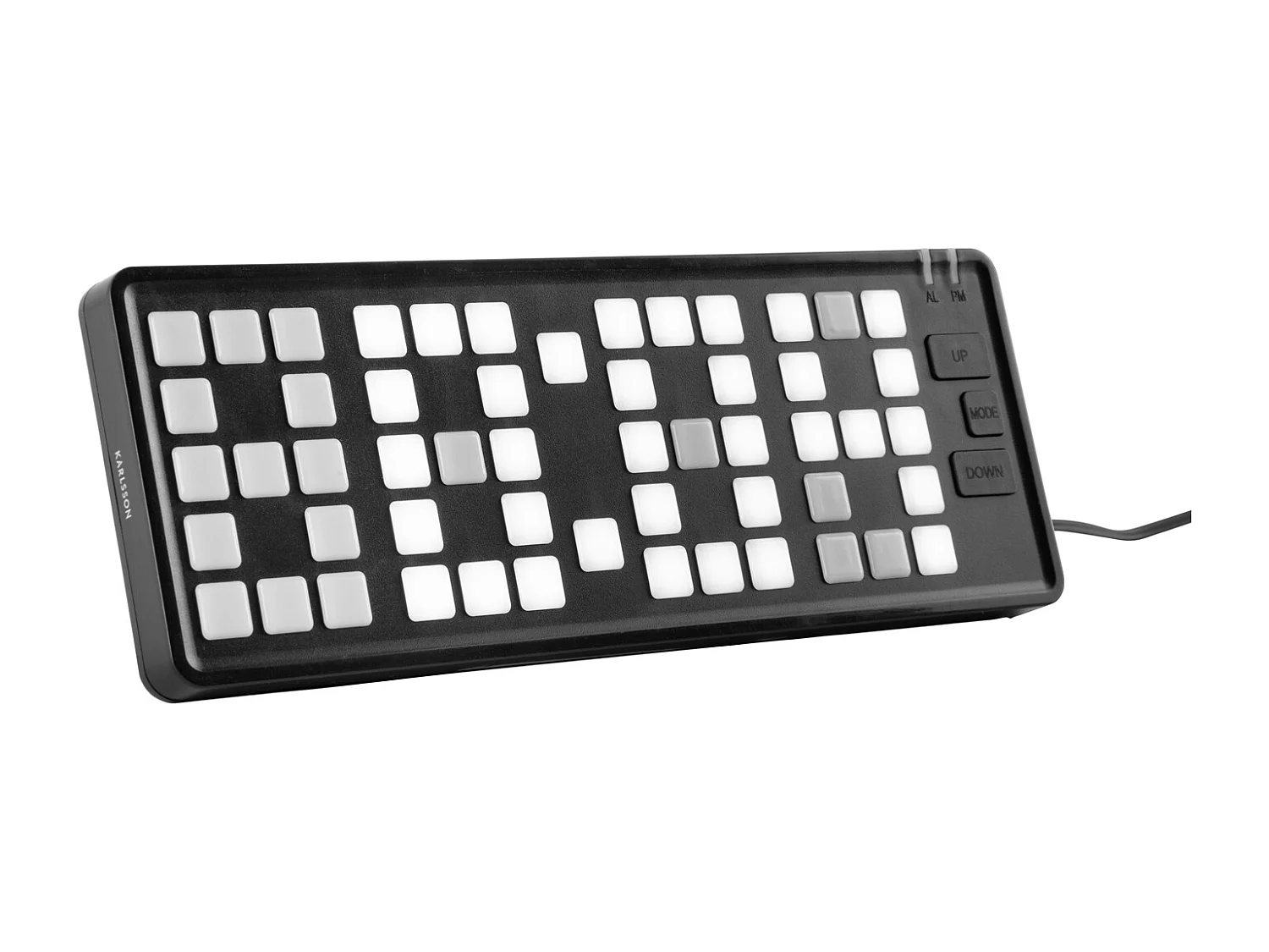 Wekker Keyboard - Zwart