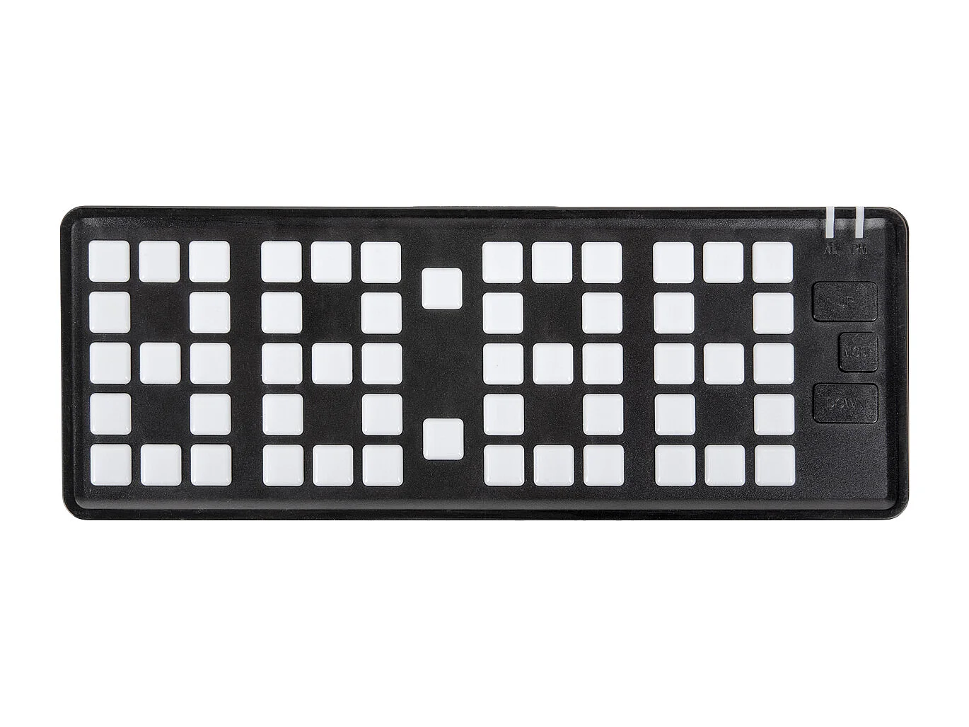 Wekker Keyboard - Zwart