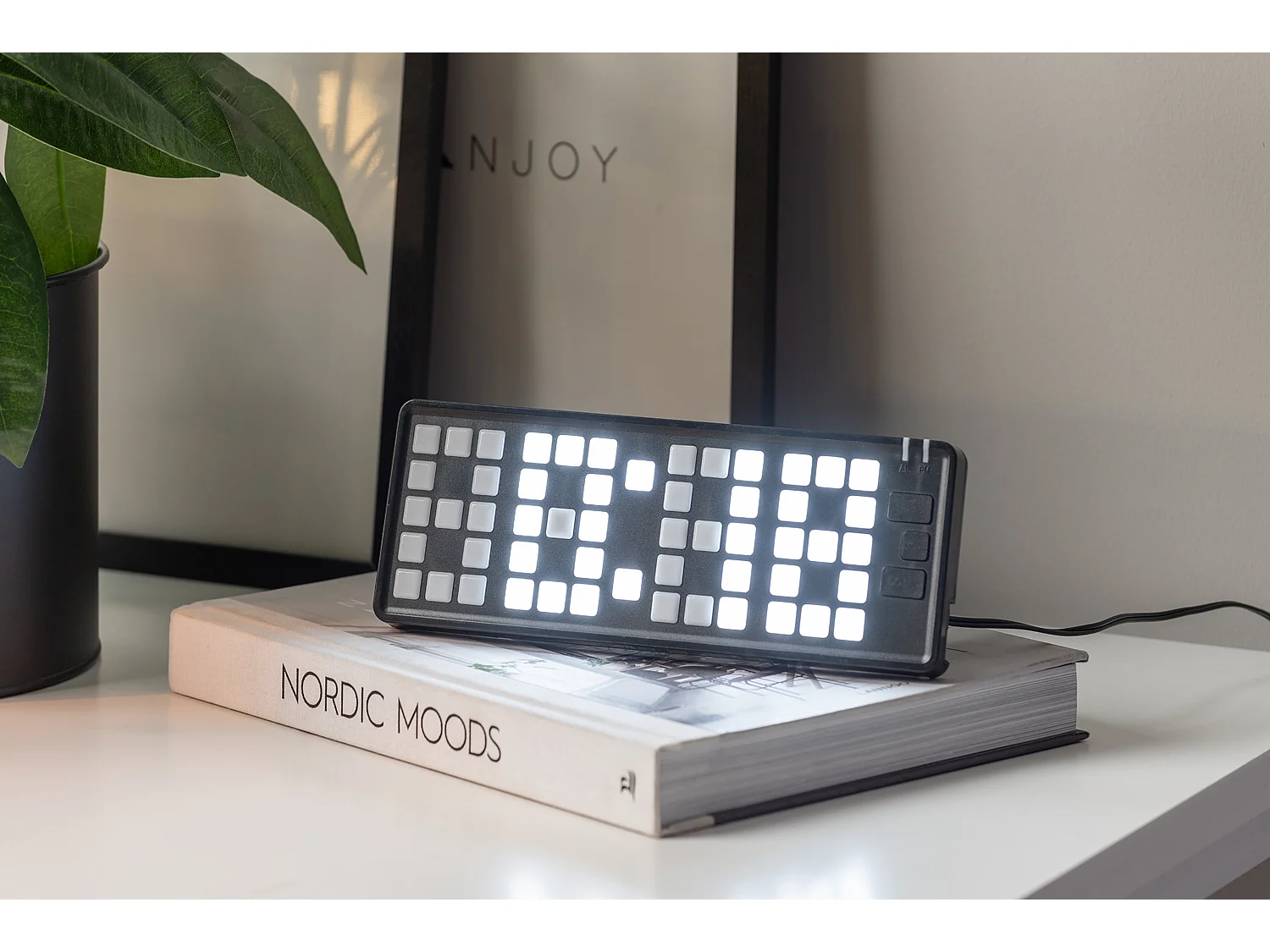 Wekker Keyboard - Zwart