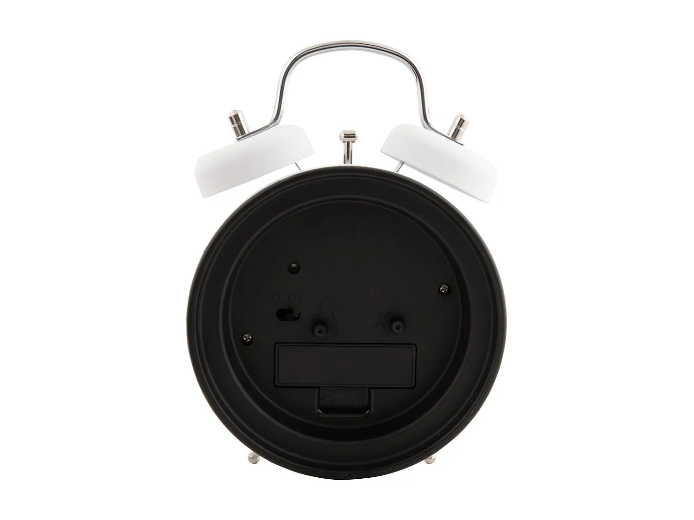 Réveil Glam Diamonds - Blanc