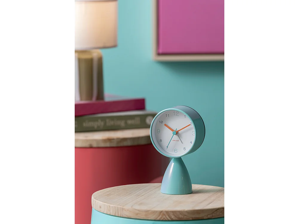 Réveil Funky Vibes - Bleu turquoise