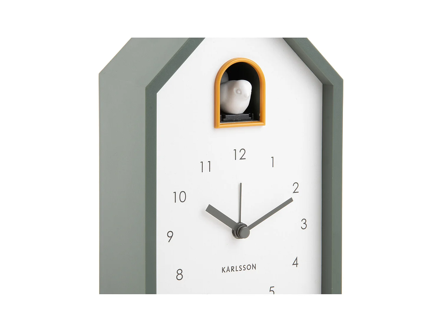 Réveil Coucou Moderne - Vert Jungle