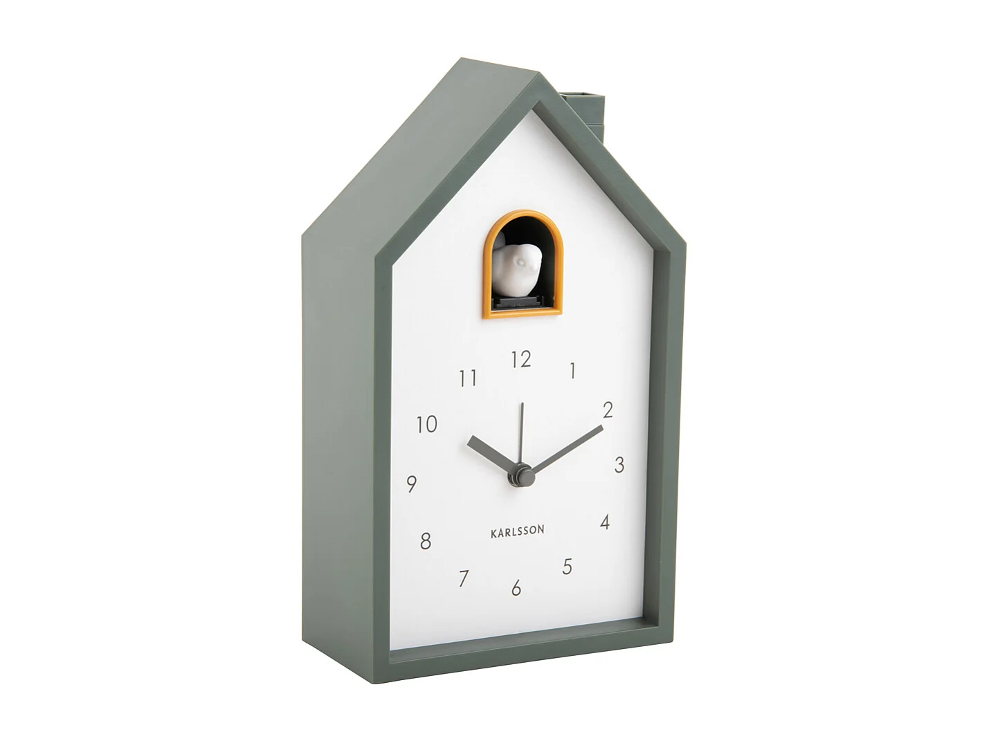 Réveil Coucou Moderne - Vert Jungle