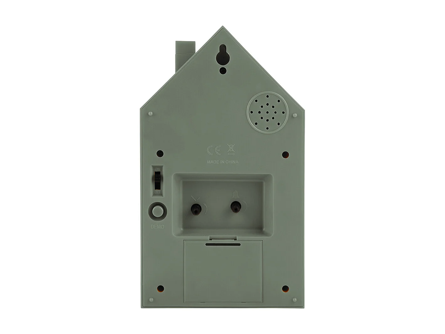 Réveil Coucou Moderne - Vert Jungle