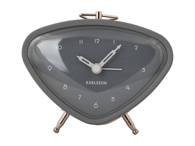 Réveil Triangle - Gris Souris