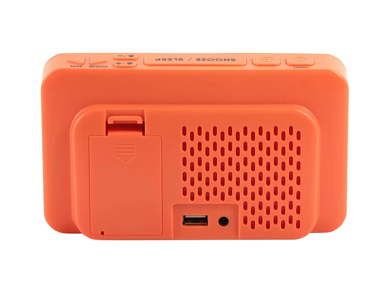 Réveil New Retro - Orange vif