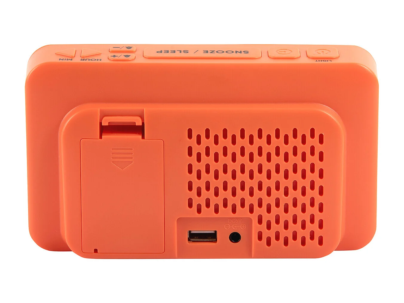 Wekker New Retro - Helderoranje