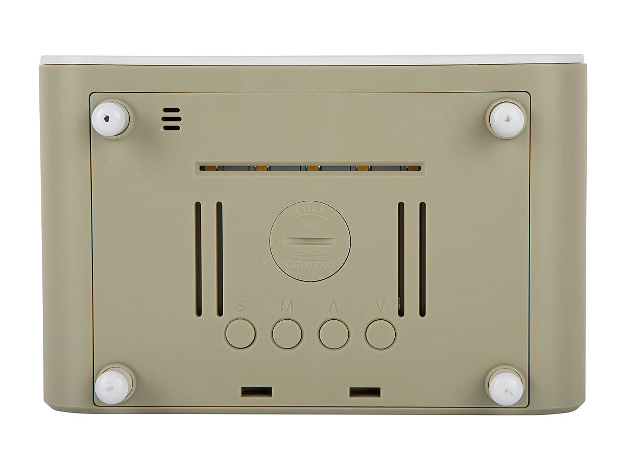 Wekker Chunky LED w. Phone Charger - Tea green