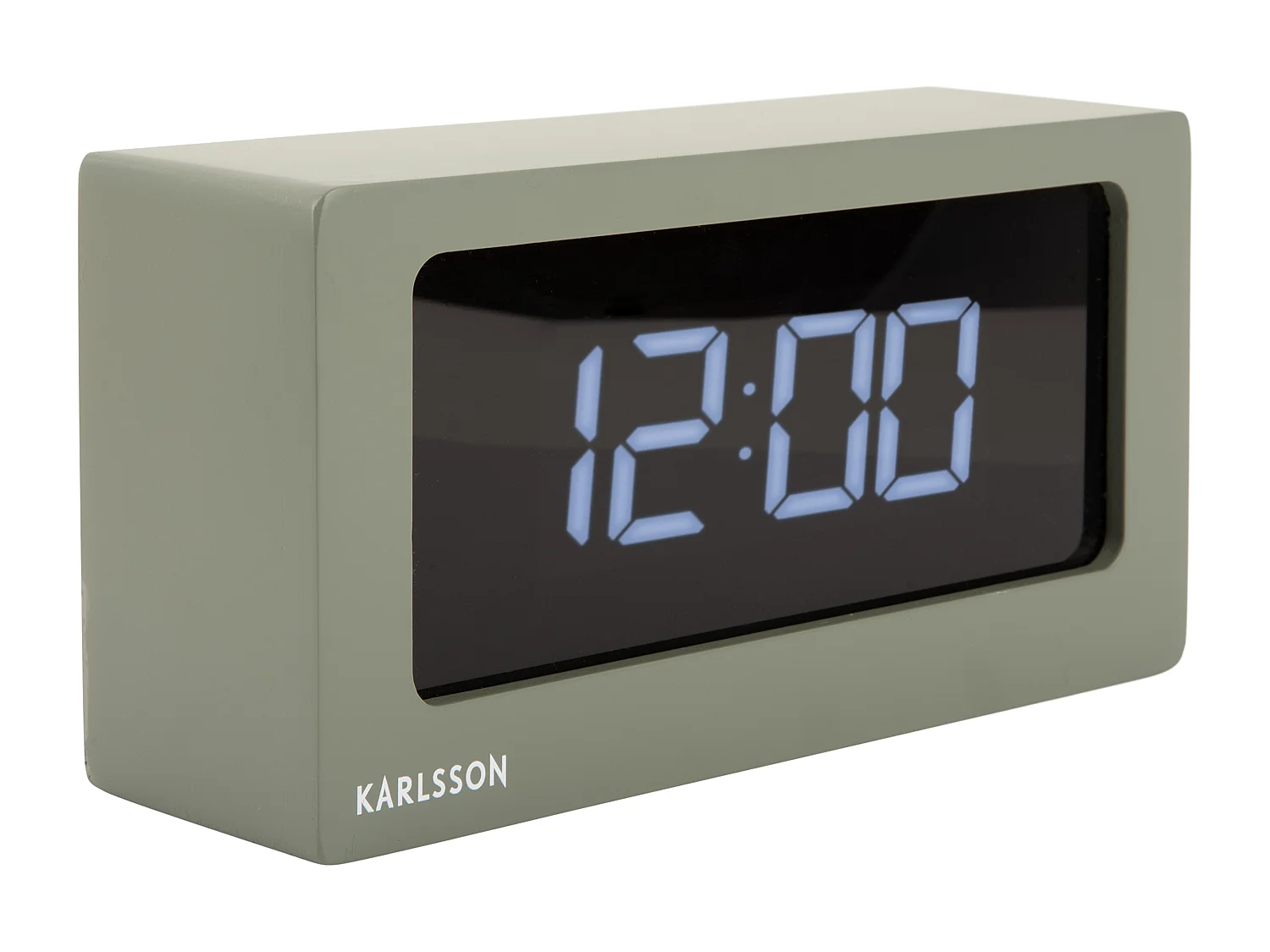 Wekker Boxed LED - Warmgrijs