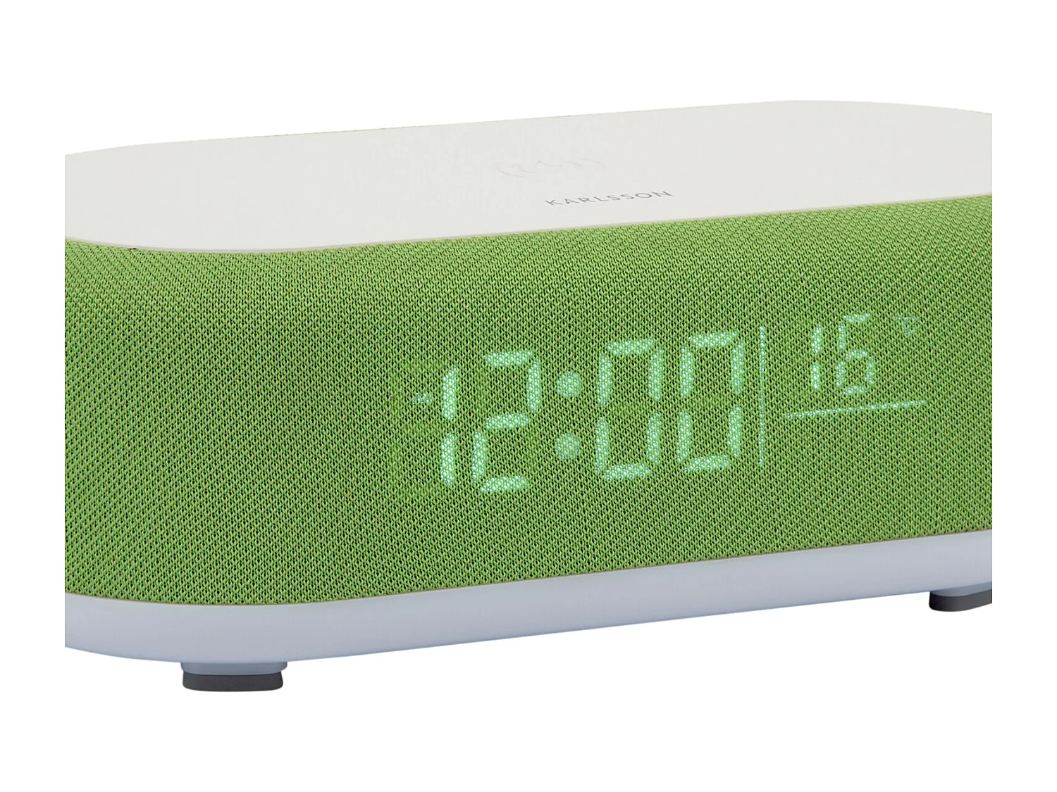 Réveil Vogue avec chargeur et Bluetooth - Vert vif