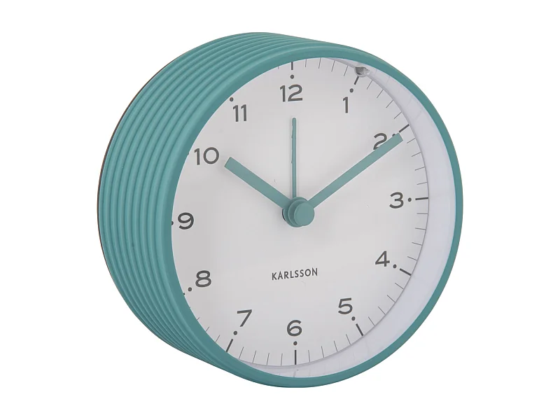 Réveil Circus Rings - Bleu turquoise