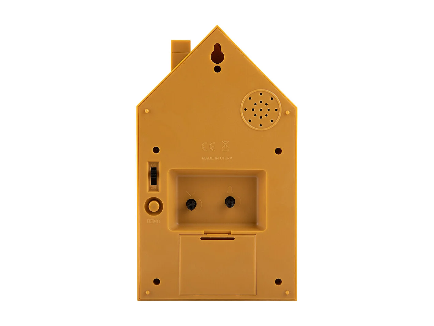 Wekker Modern Cuckoo - Okergeel