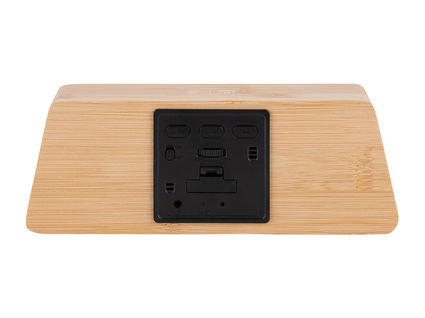 Wekker Changing Colour LED - Bamboe