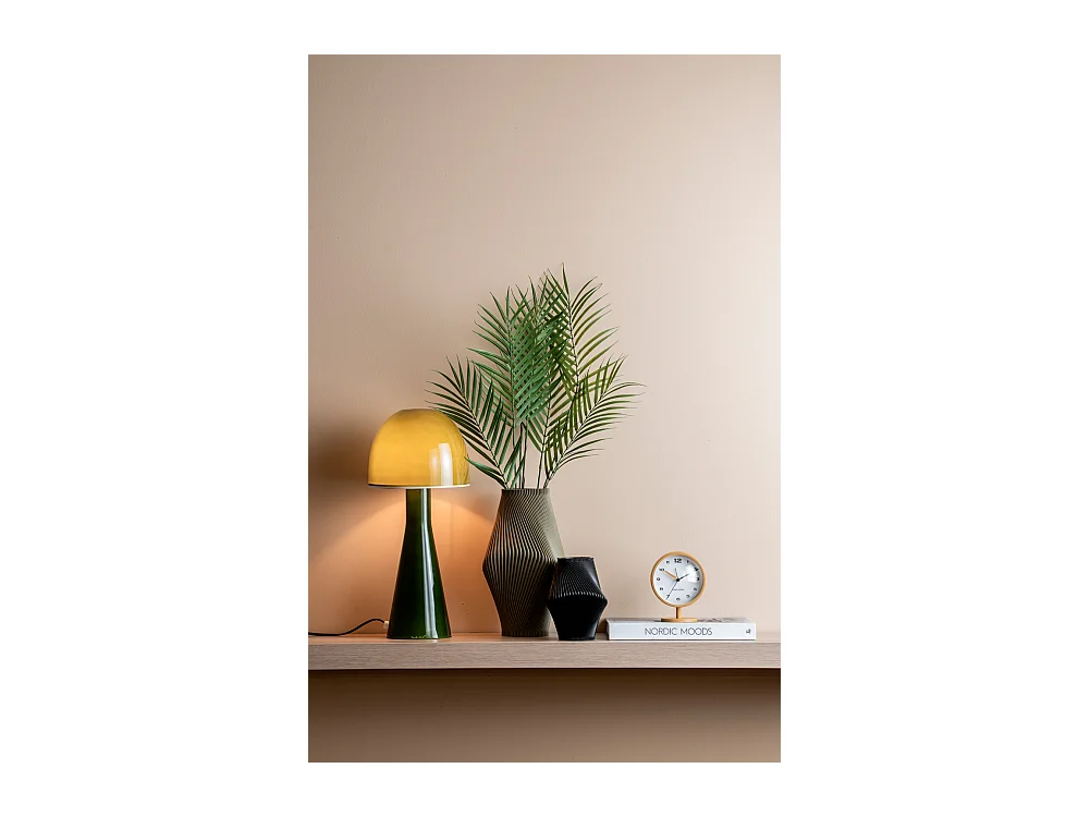 Réveil Brisk Dome - Jaune ocre