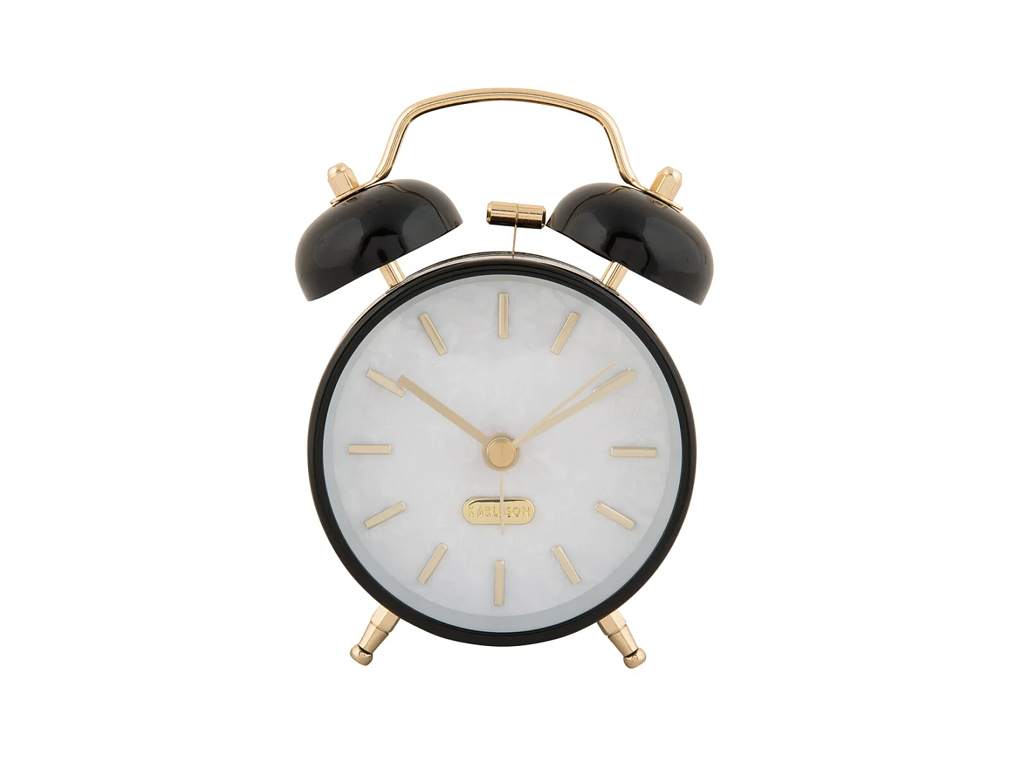 Réveil Pearl Glow - Noir