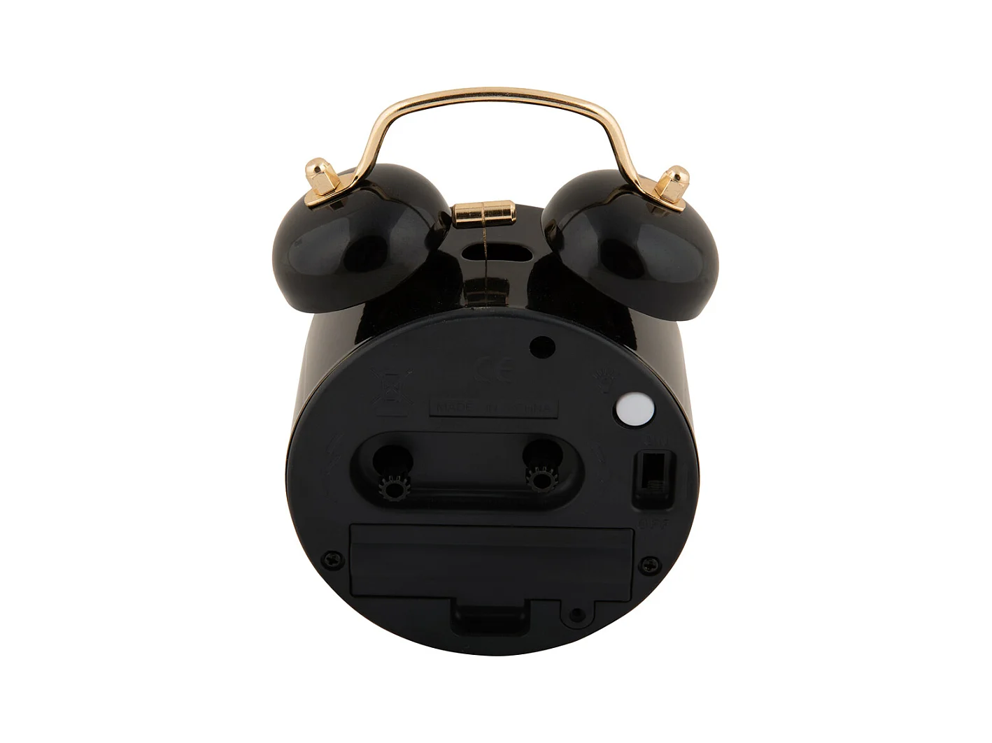 Réveil Pearl Glow - Noir