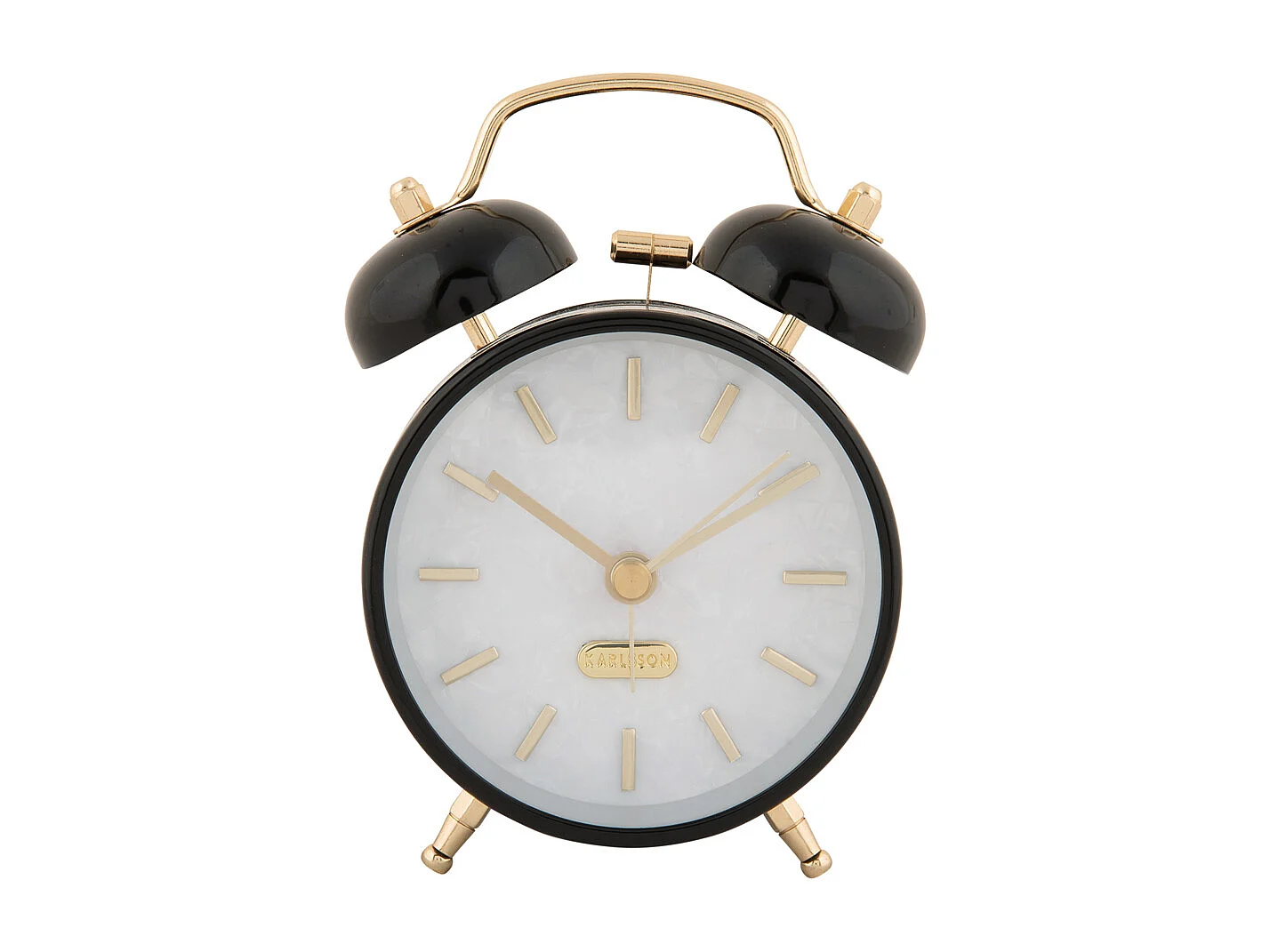 Réveil Pearl Glow - Noir