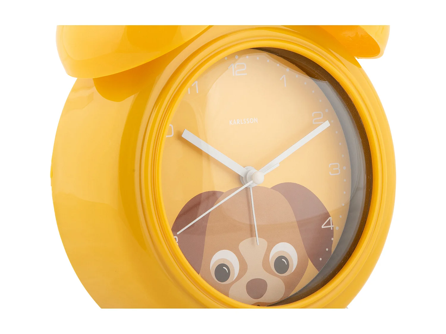 Réveil Peekaboo Dog - Jaune