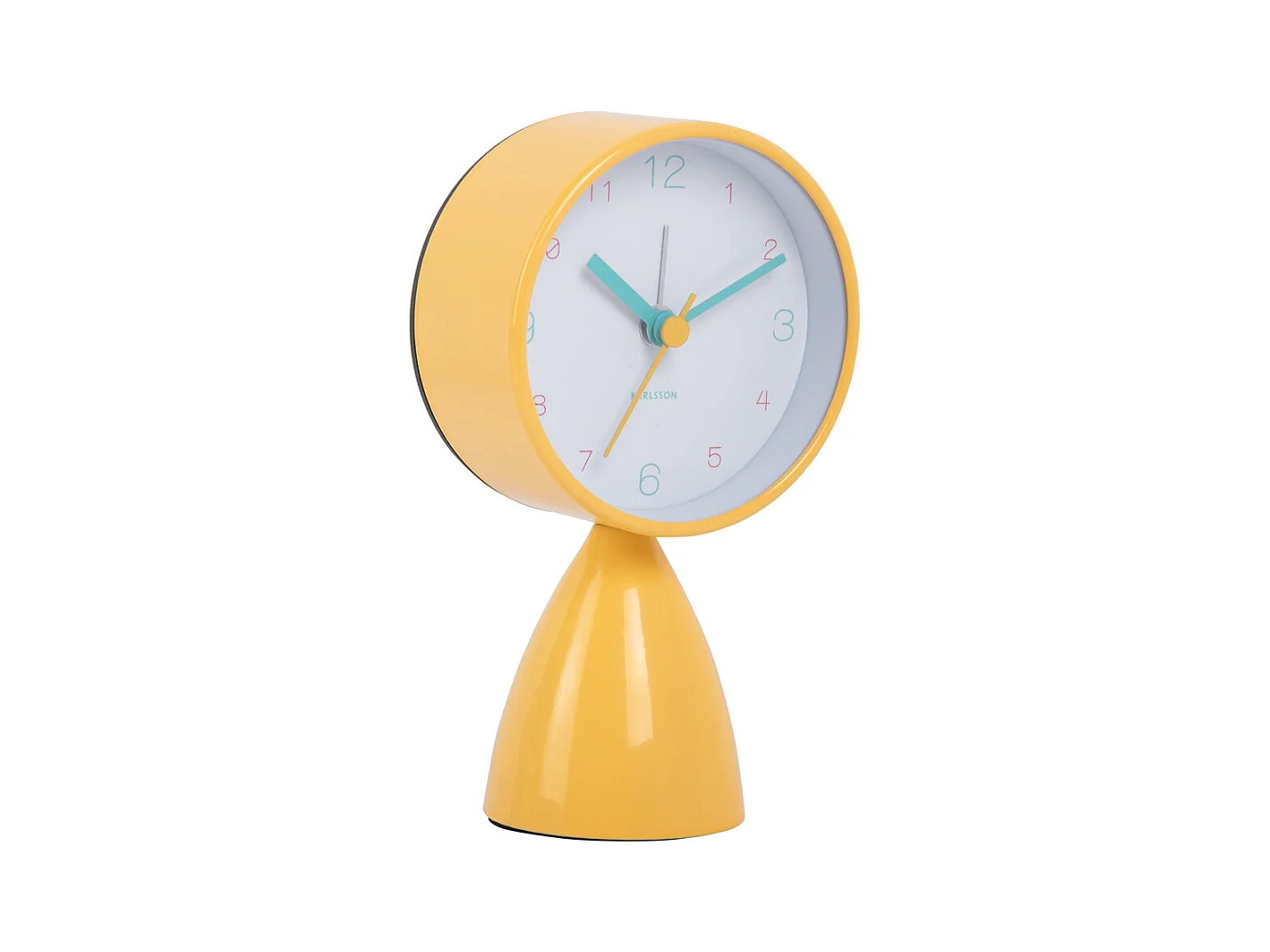 Wekker Funky Vibes - Heldergeel