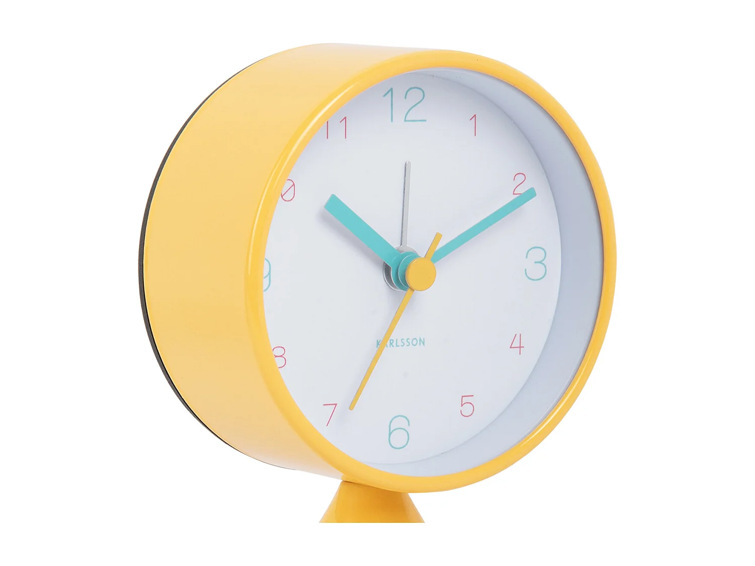 Wekker Funky Vibes - Heldergeel