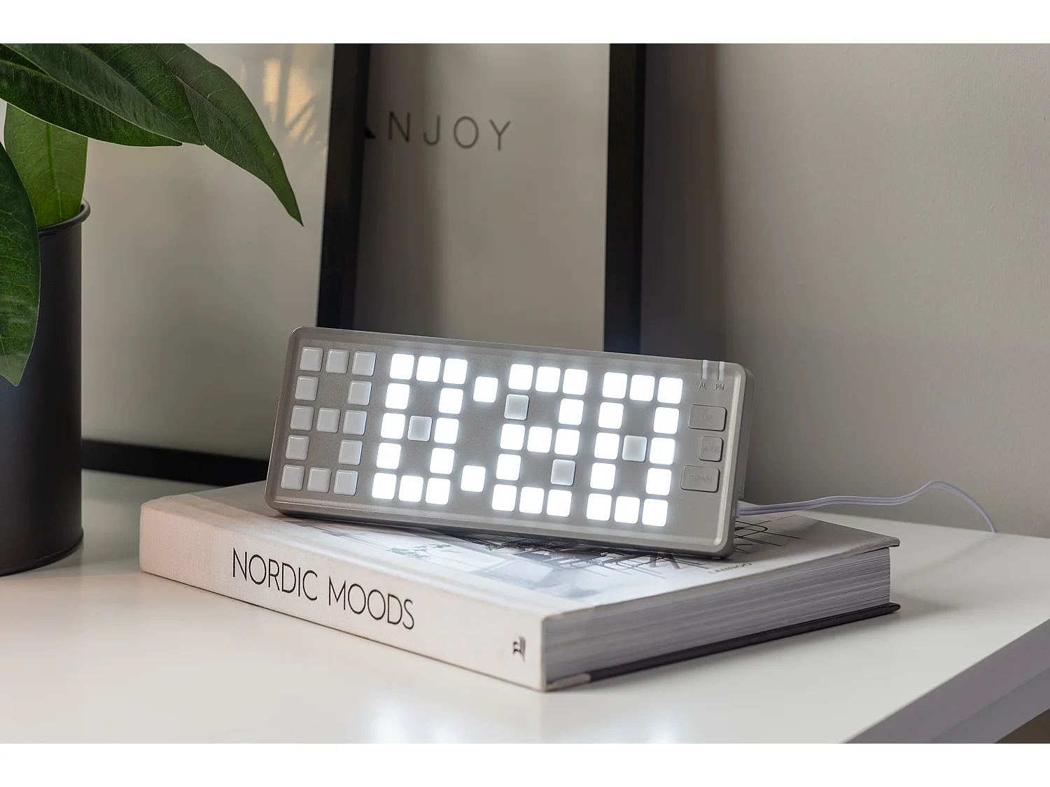 Wecker-Tastatur - Hellgrau