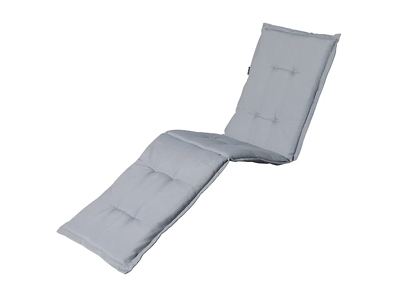 Coussin de chaise longue Panama gris clair - Env. 200x65 cm