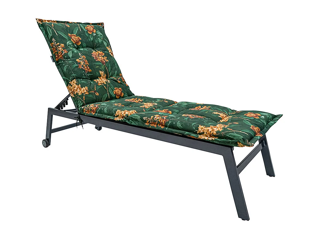 Coussin de chaise longue Lua vert - Env. 200x65 cm