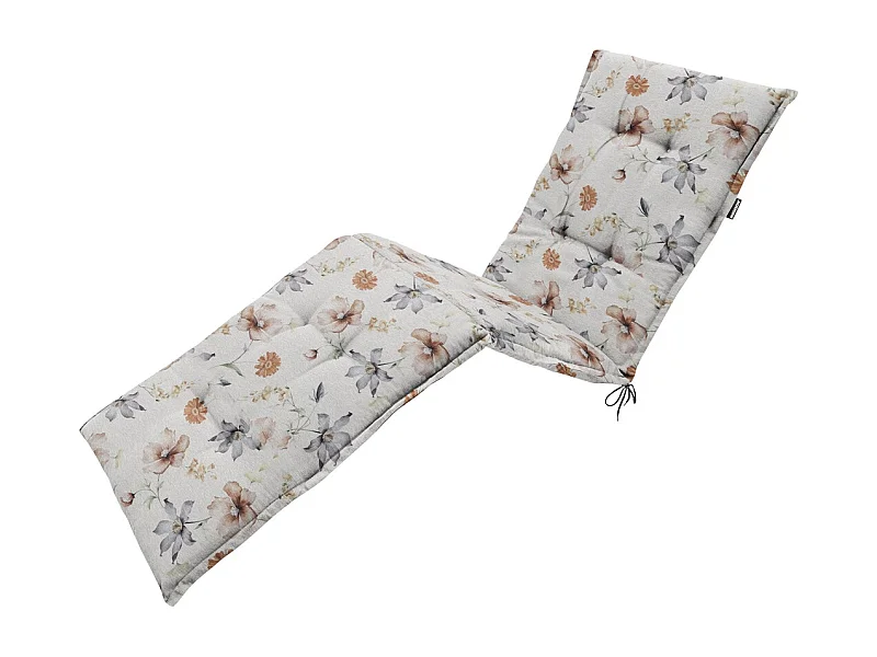 Coussin de chaise longue Florina naturel - Env. 200x65 cm