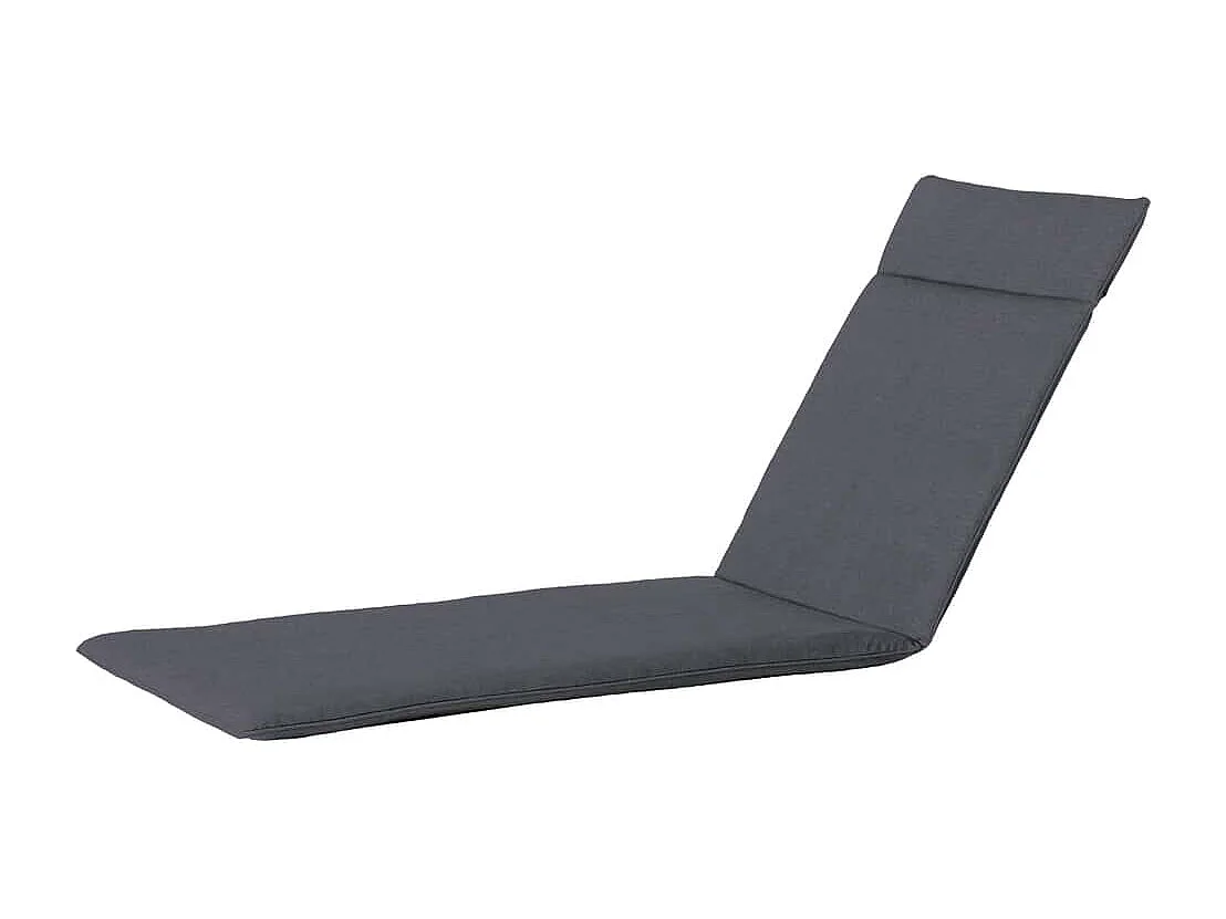 Coussin de chaise longue Panama gris - Env. 190x60 cm