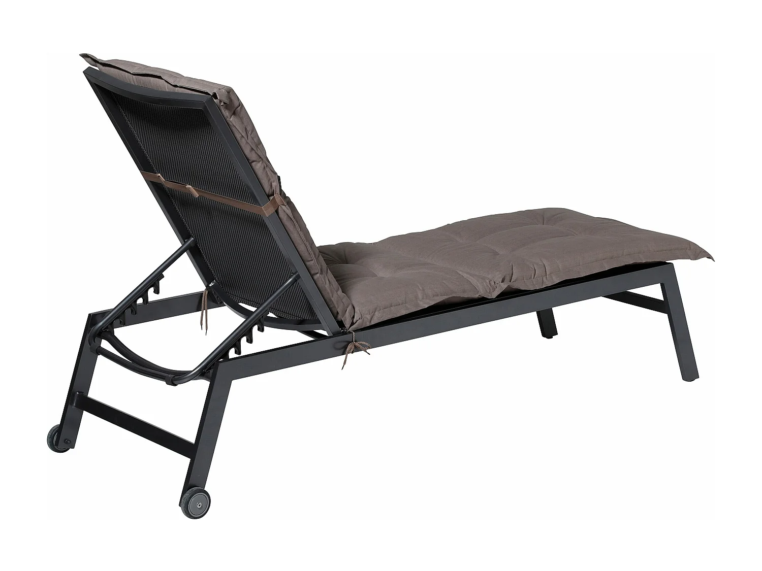 Auflage für Sonnenliege Basic 200x60 cm Taupe