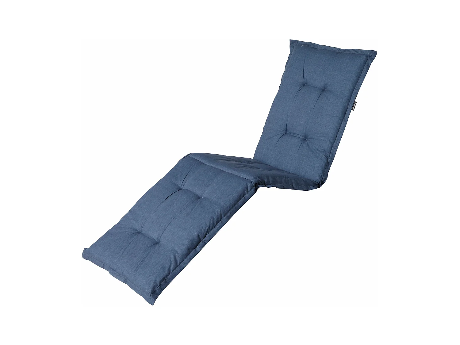 Coussin de chaise longue Basic cobalt - Environ 200x65 cm