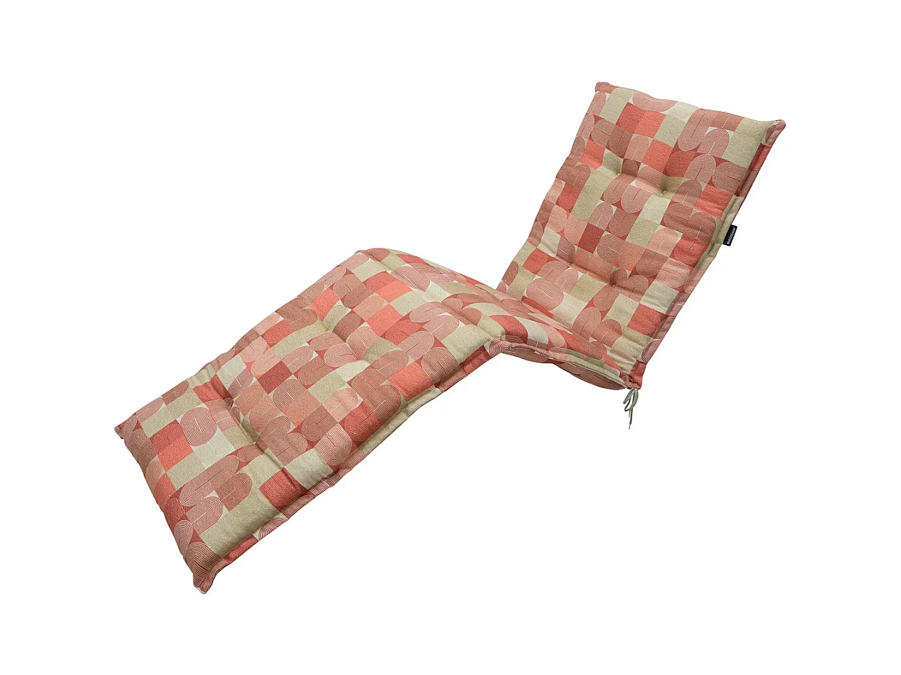 Coussin de chaise longue Jacky terra - Env. 200x65 cm