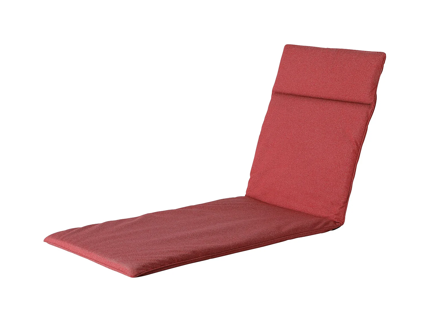 Coussin de chaise longue Manchester rouge - Env. 190x60 cm