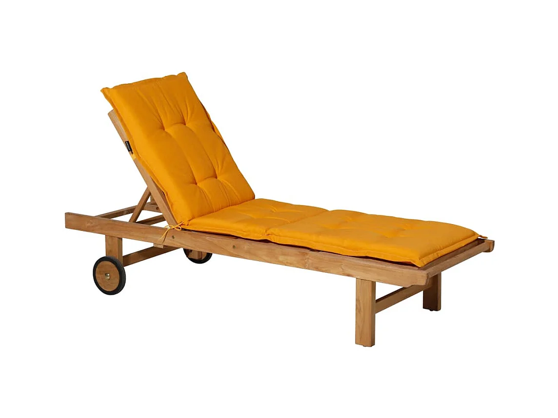Coussin de chaise longue Panama Golden Glow - Env. 200x65 cm