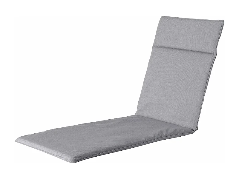 Coussin de chaise longue Manchester gris clair - Env. 190x60 cm